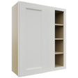 Fabuwood Nexus Frost WBC3036 Wall Corner Blind Cabinet, Front View