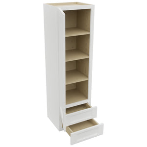 Fabuwood Nexus Frost WD1860 Wall Drawer Cabinet, Open View