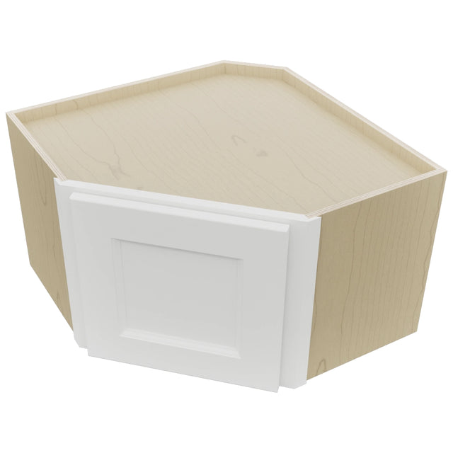 Fabuwood Nexus Frost WDC2415 Wall Corner Diagonal Cabinet, Top View