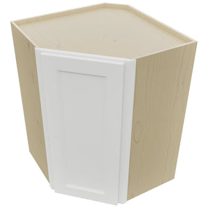 Fabuwood Nexus Frost WDC2736 Wall Corner Diagonal Cabinet, Top View