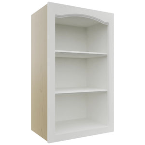 Fabuwood Nexus Frost WOS1830 Wall Open Shelf, Front View