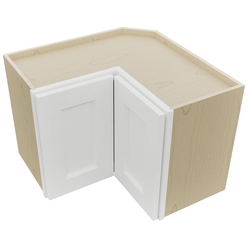 Fabuwood Nexus Frost WPC2418 Wall Corner Pie Cabinet, Top View