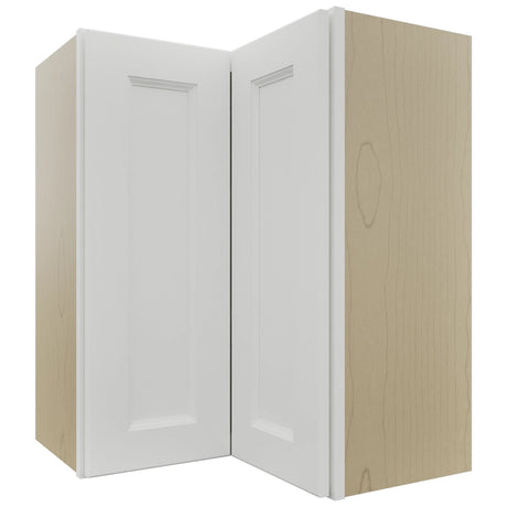 Fabuwood Nexus Frost WPC2430 Wall Corner Pie Cabinet, Front View