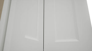 Fabuwood Nexus Frost WPC2436 Wall Corner Pie Cabinet, Detail View