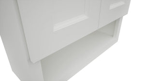 Fabuwood Nexus Frost WVS2430 Vanity Wall Storage, Detail View