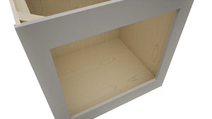 Fabuwood Nickel BOC30 Base Oven Cabinet, Detail View
