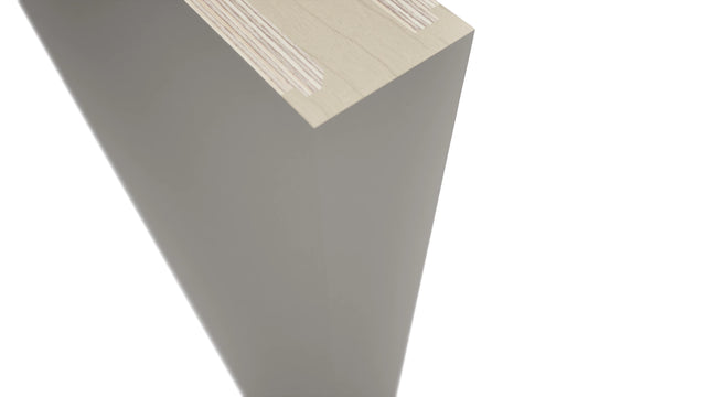 Fabuwood Nickel CLM-96 Panel, Detail View