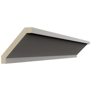 Fabuwood Nickel CM-9 Molding, Front View