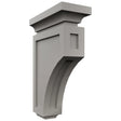 Fabuwood Nickel CMCB Corbel, Front View