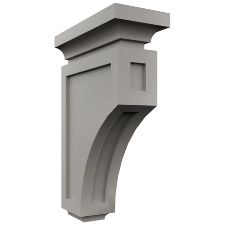 Fabuwood Nickel CMCB Corbel, Front View