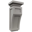 Fabuwood Nickel CML Corbel, Front View