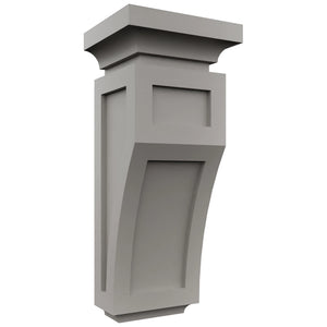 Fabuwood Nickel CML Corbel, Front View