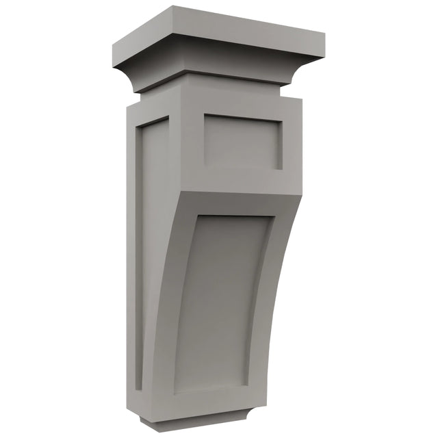 Fabuwood Nickel CML Corbel, Front View