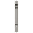 Fabuwood Nickel CP36 Base Post, Front View