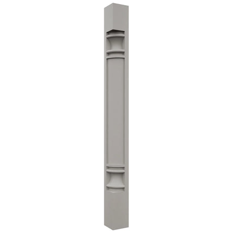 Fabuwood Nickel CP36 Base Post, Front View
