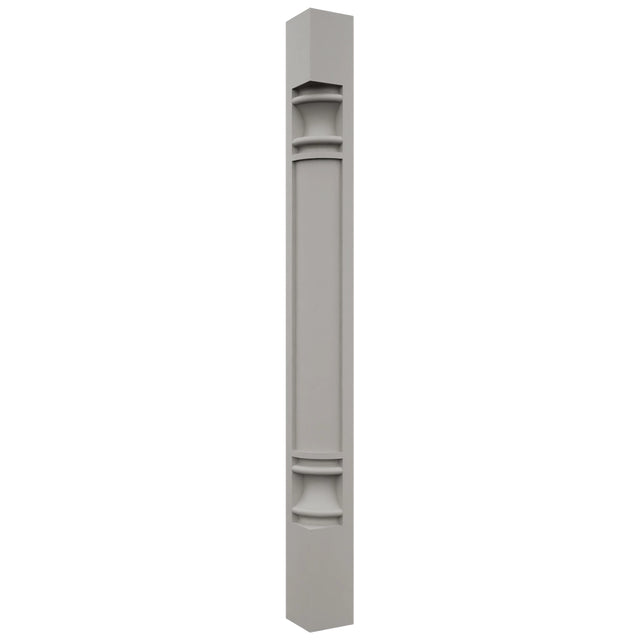 Fabuwood Nickel CP36 Base Post, Front View