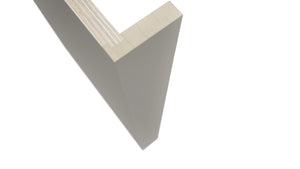 Fabuwood Nickel DWR3 Panel, Detail View