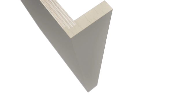 Fabuwood Nickel DWR3 Panel, Detail View