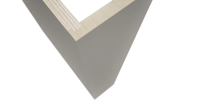 Fabuwood Nickel DWR6 Panel, Detail View