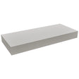 Fabuwood Nickel FLS24 Wall Floating Shelf, Front View