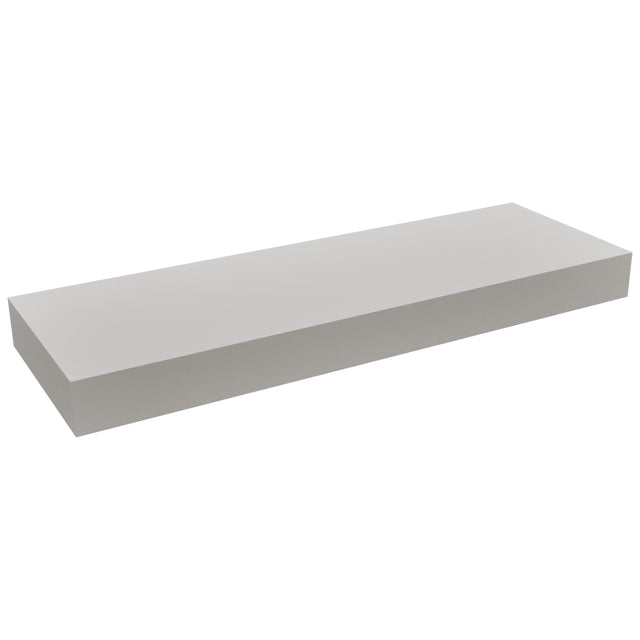 Fabuwood Nickel FLS30 Wall Floating Shelf, Front View