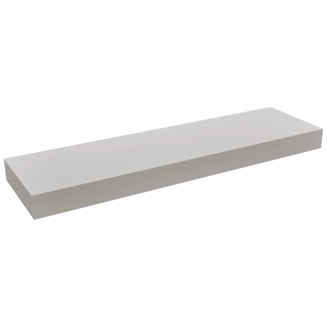 Fabuwood Nickel FLS36 Wall Floating Shelf, Front View