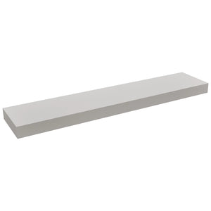 Fabuwood Nickel FLS48 Wall Floating Shelf, Front View