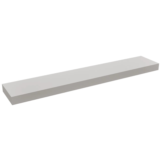 Fabuwood Nickel FLS54 Wall Floating Shelf, Front View