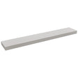 Fabuwood Nickel FLS60 Wall Floating Shelf, Front View