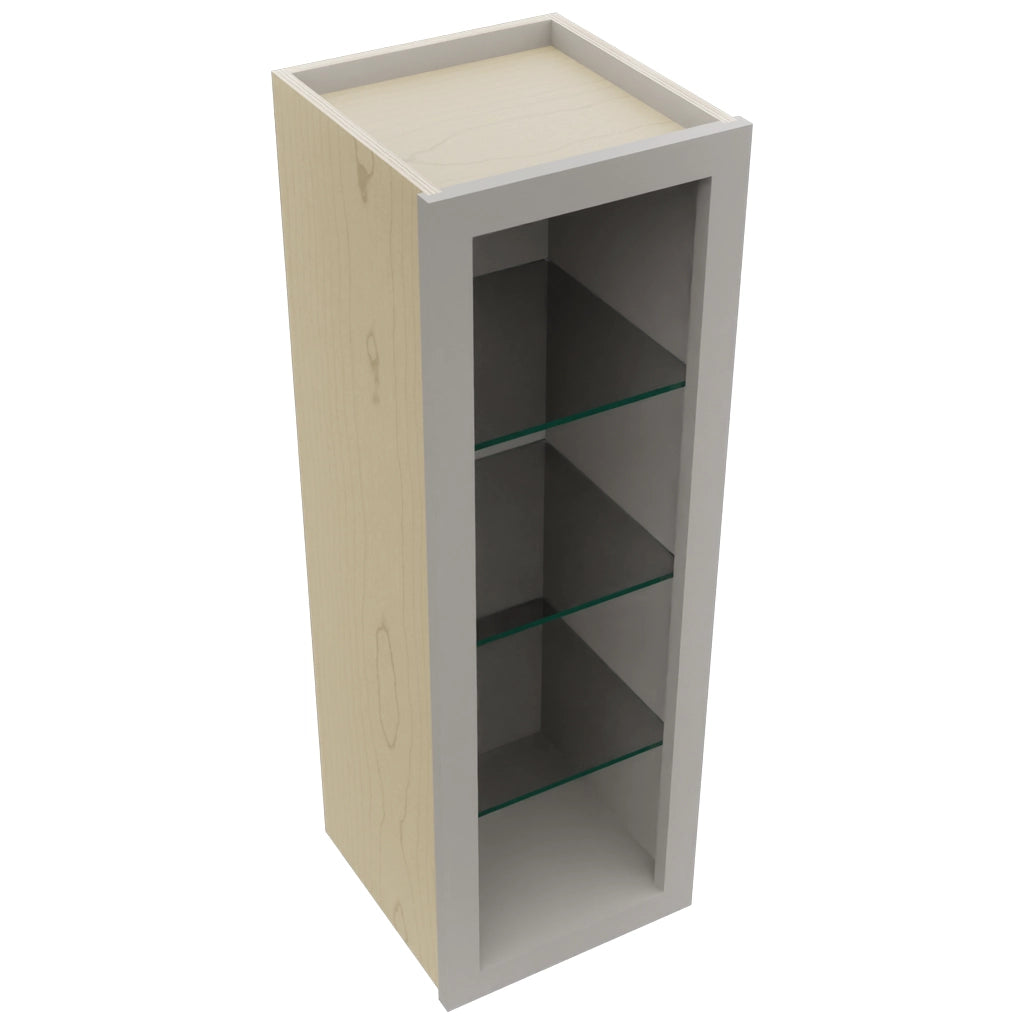 Fabuwood Nickel NDW1236 Wall Standard No Door Cabinet, Top View