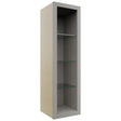 Fabuwood Nickel NDW1242 Wall Standard No Door Cabinet, Front View