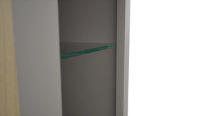 Fabuwood Nickel NDW1242 Wall Standard No Door Cabinet, Detail View