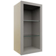 Fabuwood Nickel NDW1530 Wall Standard No Door Cabinet, Front View