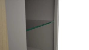 Fabuwood Nickel NDW1530 Wall Standard No Door Cabinet, Detail View