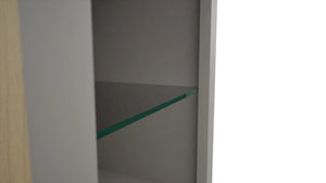 Fabuwood Nickel NDW1536 Wall Standard No Door Cabinet, Detail View