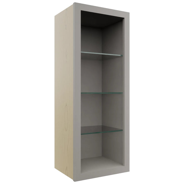 Fabuwood Nickel NDW1539 Wall Standard No Door Cabinet, Front View