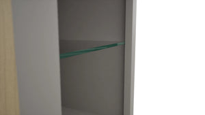 Fabuwood Nickel NDW1542 Wall Standard No Door Cabinet, Detail View
