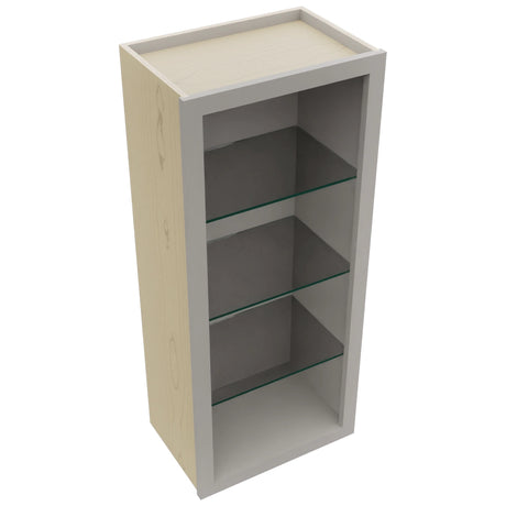 Fabuwood Nickel NDW1842 Wall Standard No Door Cabinet, Top View