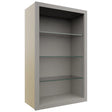 Fabuwood Nickel NDW2439 Wall Standard No Door Cabinet, Front View