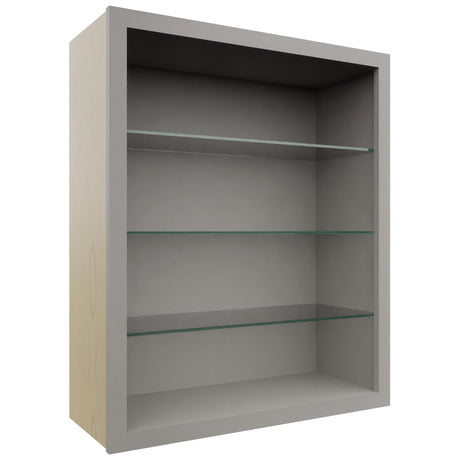 Fabuwood Nickel NDW3036 Wall Standard No Door Cabinet, Front View