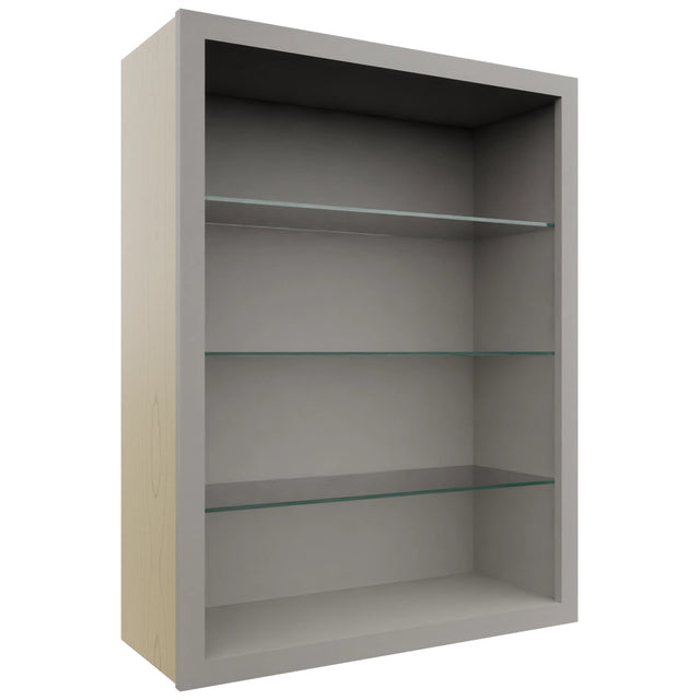 Fabuwood Nickel NDW3039 Wall Standard No Door Cabinet, Front View