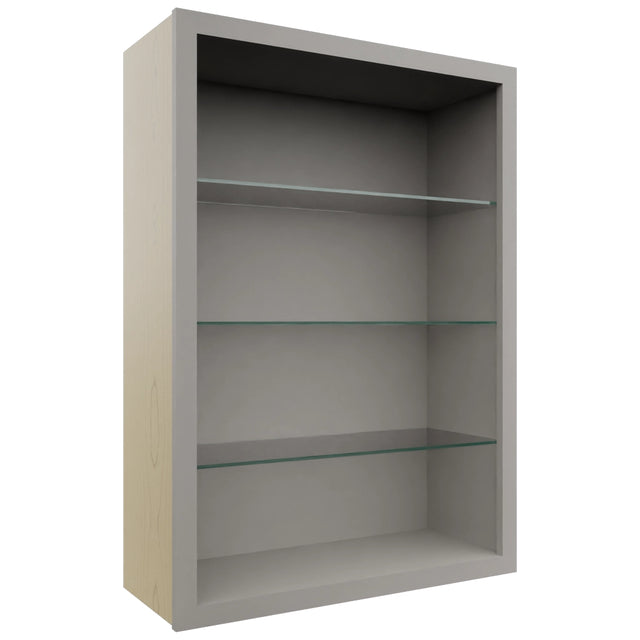 Fabuwood Nickel NDW3042 Wall Standard No Door Cabinet, Front View