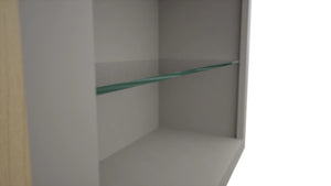 Fabuwood Nickel NDW3042 Wall Standard No Door Cabinet, Detail View