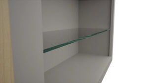 Fabuwood Nickel NDW3639 Wall Standard No Door Cabinet, Detail View