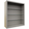 Fabuwood Nickel NDW3642 Wall Standard No Door Cabinet, Front View