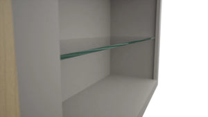 Fabuwood Nickel NDW3642 Wall Standard No Door Cabinet, Detail View