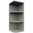 Fabuwood Nickel OE1230 Wall Open End Cabinet, Front View