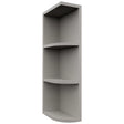 Fabuwood Nickel OEL630 Wall Open End Cabinet, Front View