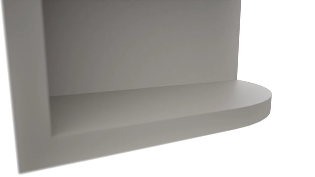 Fabuwood Nickel OEL636 Wall Open End Cabinet, Detail View