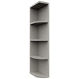 Fabuwood Nickel OEL639 Wall Open End Cabinet, Front View